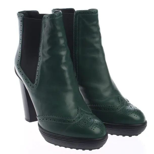 Stiefeletten, in Grün, Tod´s