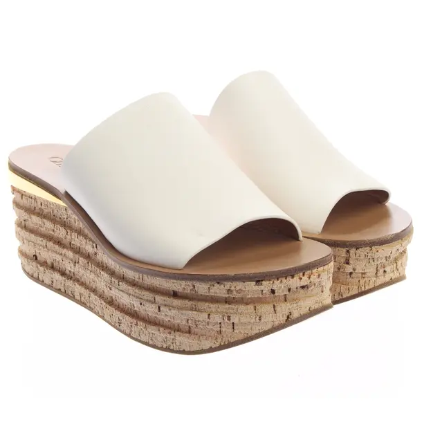 Wedges, in Beige, Chloé