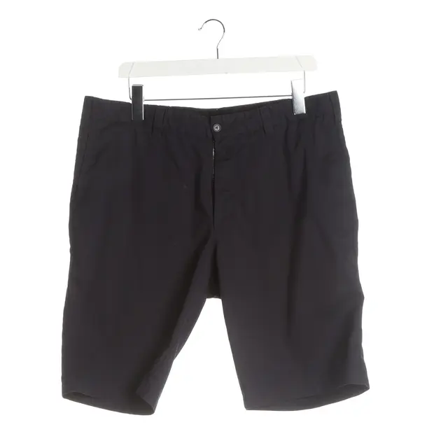 Shorts, in Navy, Wool, Van Laack