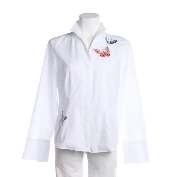 Bluse, in Weiß, Baumwolle, Van Laack