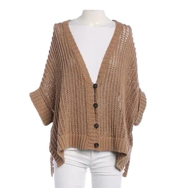 Cardigan, in Brown, Cotton, Repeat