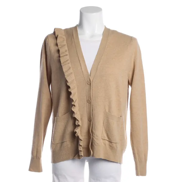 Cardigan, in Light Brown, Wool, Sandro