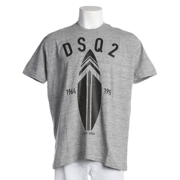 T-Shirt, in Gray, Cotton, Dsquared