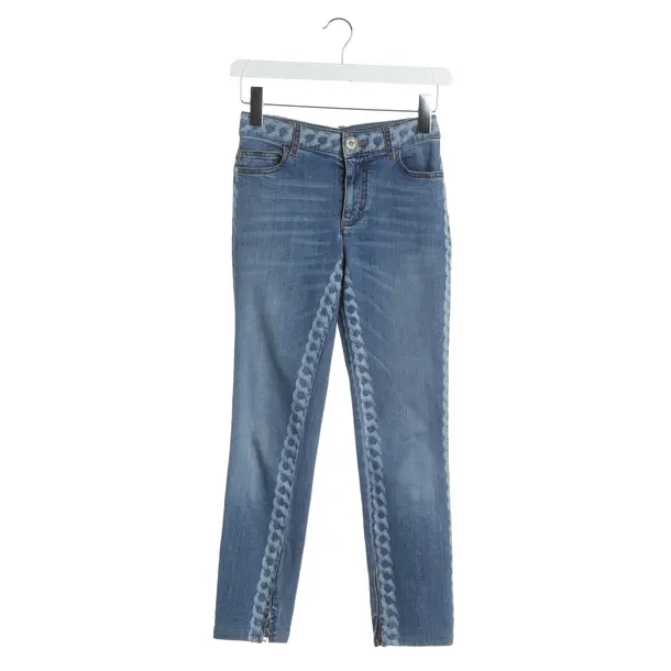 Straight Fit Jeans, in Blue, Cotton, Chanel