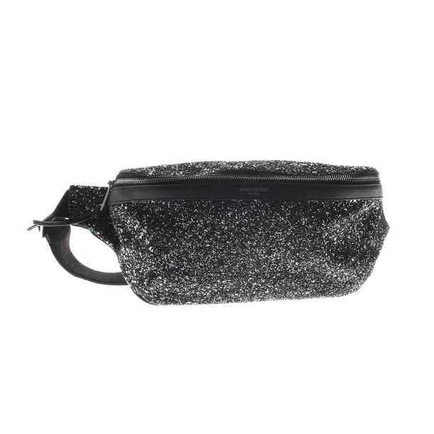 Gürteltasche, in Schwarz, Leder, Saint Laurent