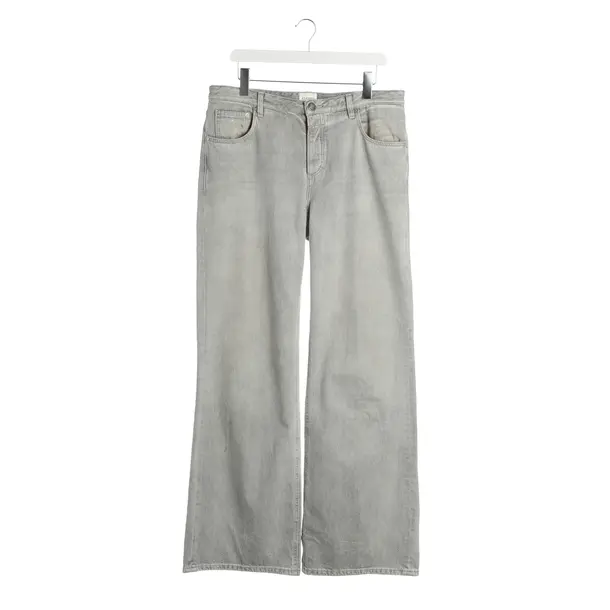 Jeans Straight Fit, in Hellgrau, Baumwolle, Closed