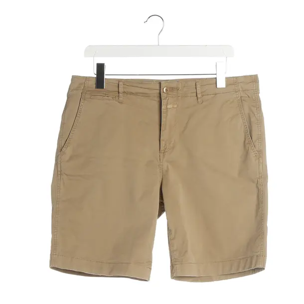 Pantaloncini, in Marrone chiaro, Cotone, Chiuso