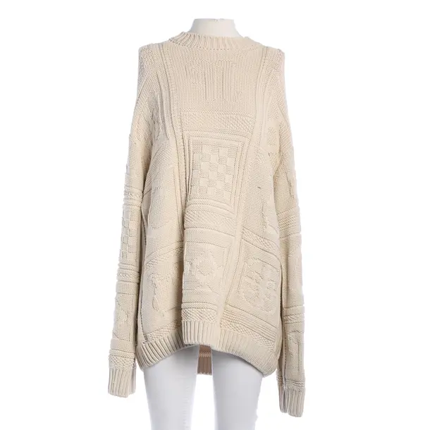 Pullover, in Cream, Baumwolle, Nanushka