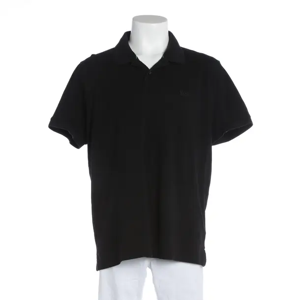 Poloshirt, in Schwarz, Baumwolle, Hugo Boss Black Label