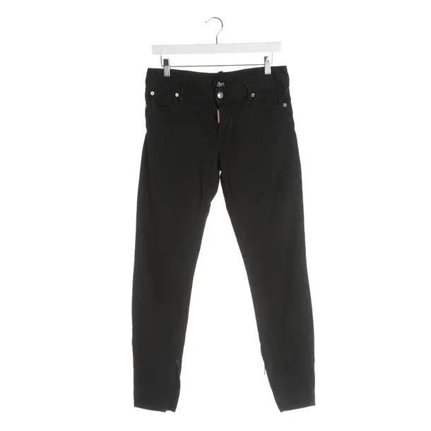 Jeans Slim Fit, in Schwarz, Baumwolle, Dsquared