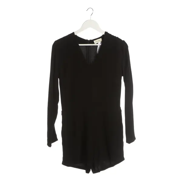 Jumpsuit, in Schwarz, Viskose, American Vintage