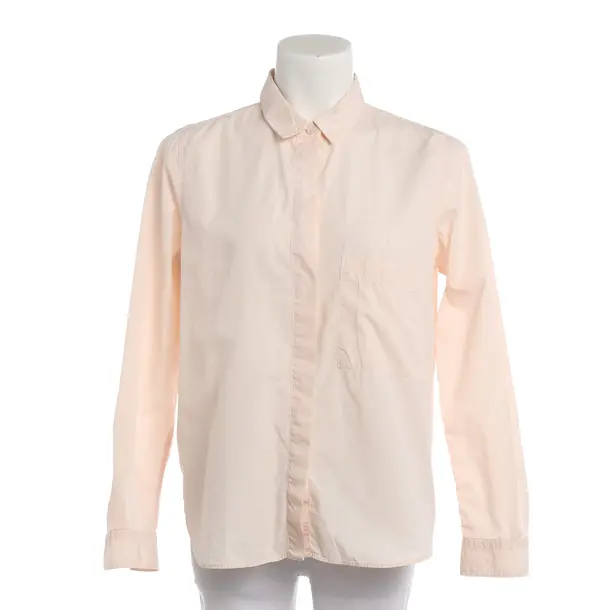 Blouse, in Beige, Cotton, Closed