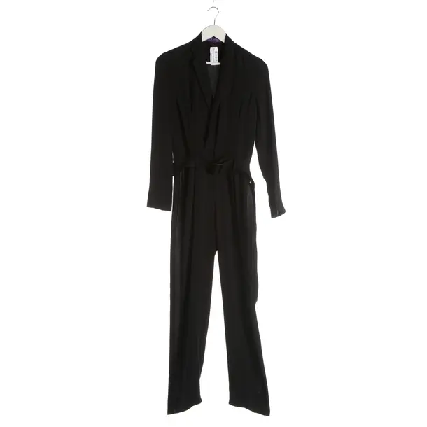 Jumpsuit, in Schwarz, Seide, Ralph Lauren Purple Label