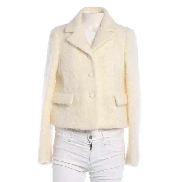 Blazer, in Cream, Polyester, Red Valentino
