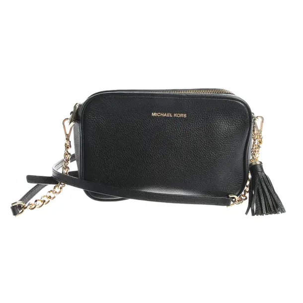 Umhängetasche, in Navy, Leder, Michael Kors