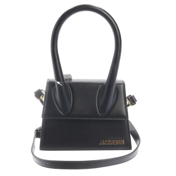 Handbag, in Black, Leather, Jacquemus