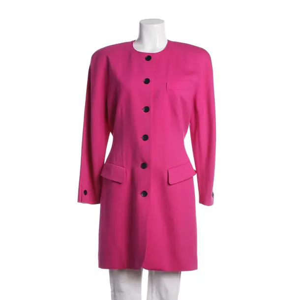 Mid-Season Coat, in Fuchsia, Wool, Escada