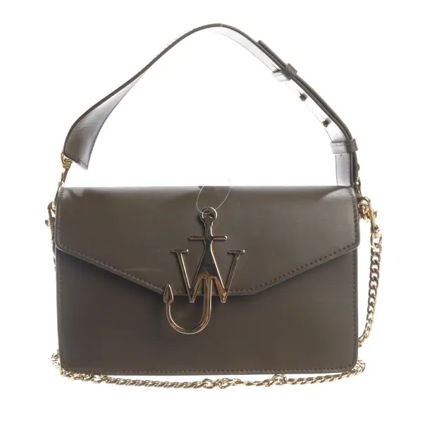 Shoulder Bag, in Dark Brown, Leather, JW Anderson