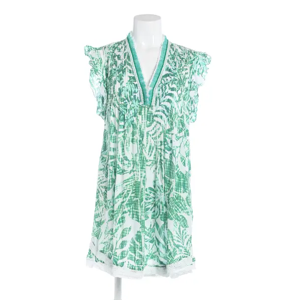 Dress, in Green, Viscose, Poupette St. Barth