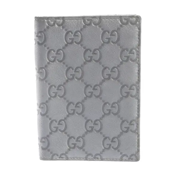 Wallet, in Light Gray, Leather, Gucci