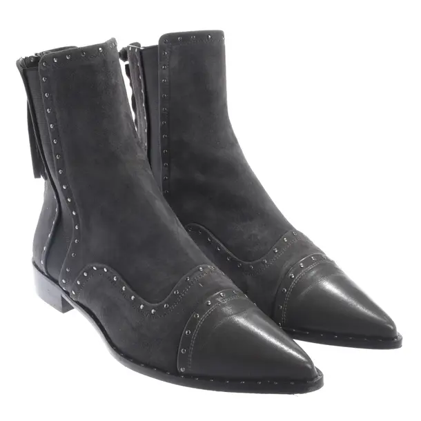 Ankle Boots, in Dark Gray, Dorothee Schumacher