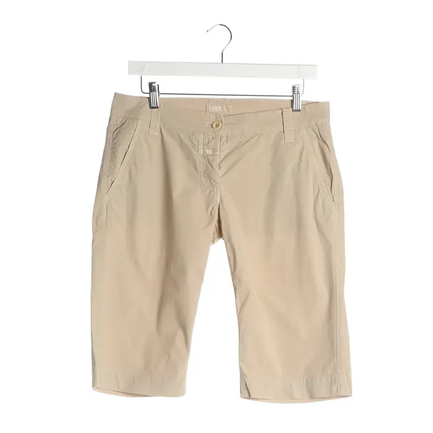 Shorts, in Light Brown, Cotton, Closed