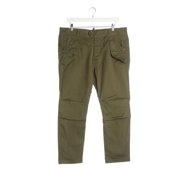 Pantaloni, in Verde oliva, Cotone, Dsquared