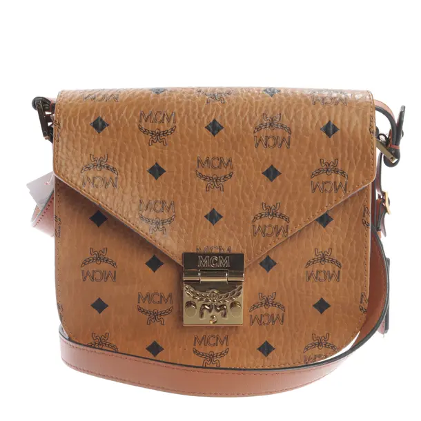 Borsa a cinture a tracolla, in Cammello, Pelle, MCM