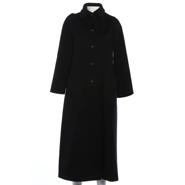 Mid-Season Coat, in Black, Wool, Max Mara