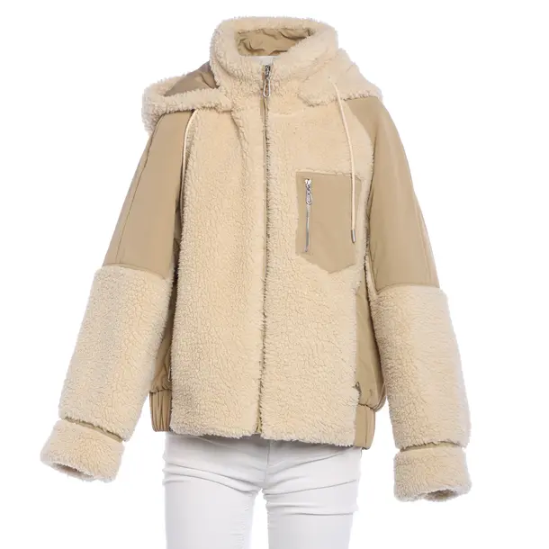 Mid-Season Jacket, in Beige, Polyester, Ba&sh
