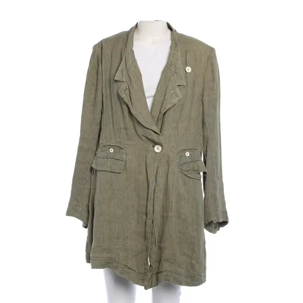 Summer Coat, in Light Green, Linen, High Use