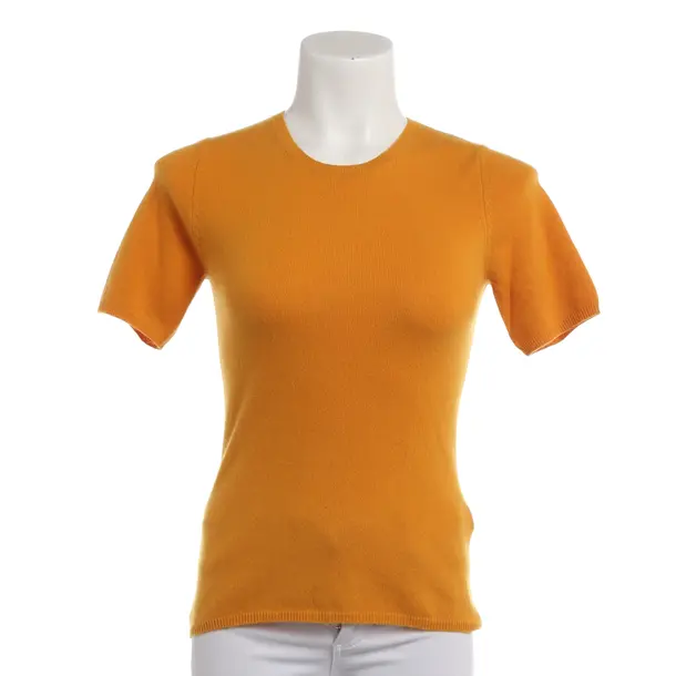 Shirt, in Mustard Yellow, Cashmere, Allude