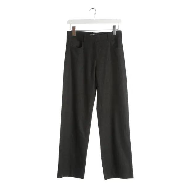 Hose, in Dunkelgrau, Wolle, Max Mara