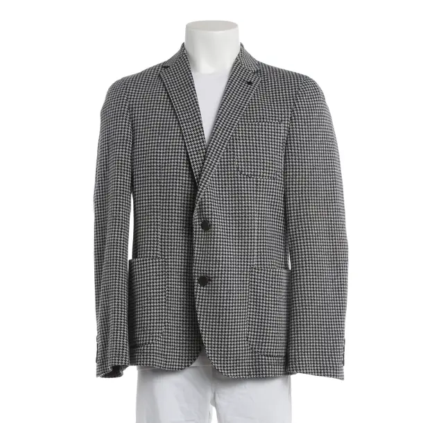 Blazer, in Navy, Cotton, Benvenuto