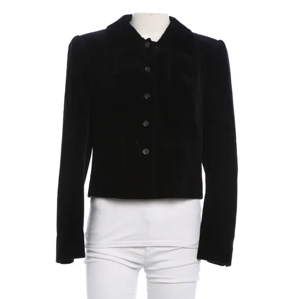 Blazer, in Black, Cotton, Marc Cain