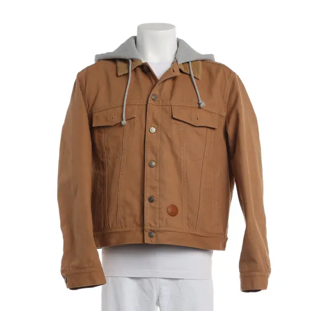 Mid-Season Jacket, in Light Brown, Cotton, Gucci