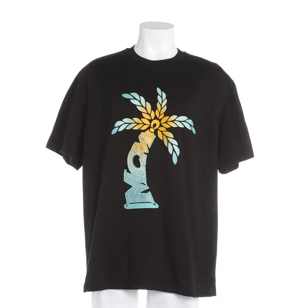 T-Shirt, in Black, Cotton, MCM