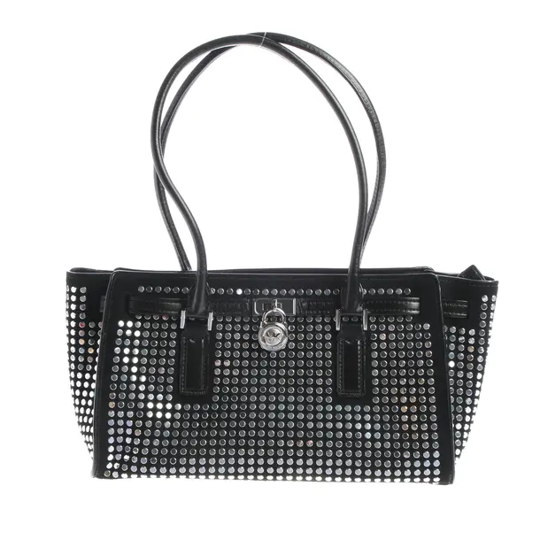 Shoulder Bag, in Black, Leather, Michael Kors