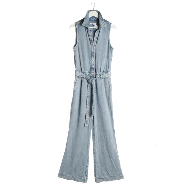 Jumpsuit, in Hellblau, Lyocell, 7 for all mankind
