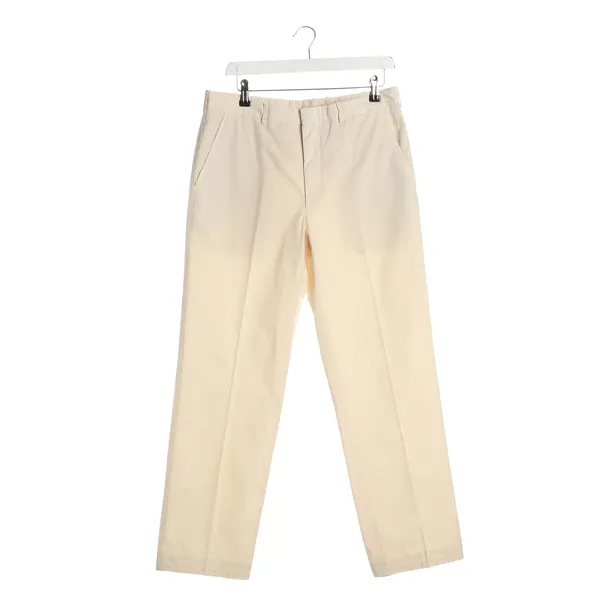 Hose, in Cream, Baumwolle, Prada