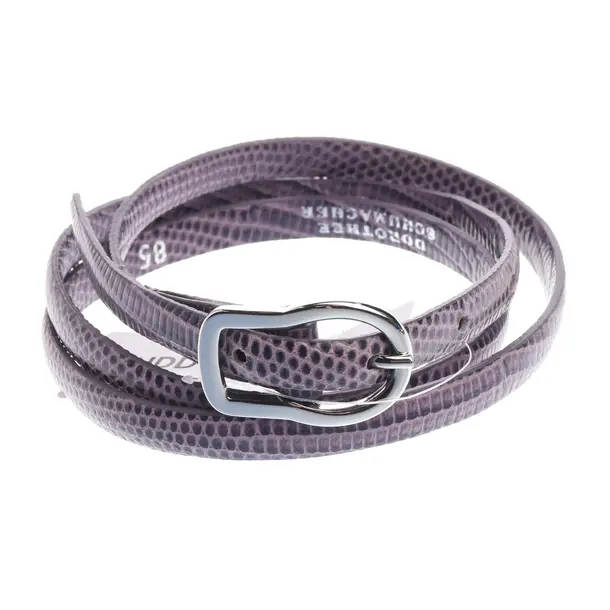 Belt, in Purple, Leather, Dorothee Schumacher