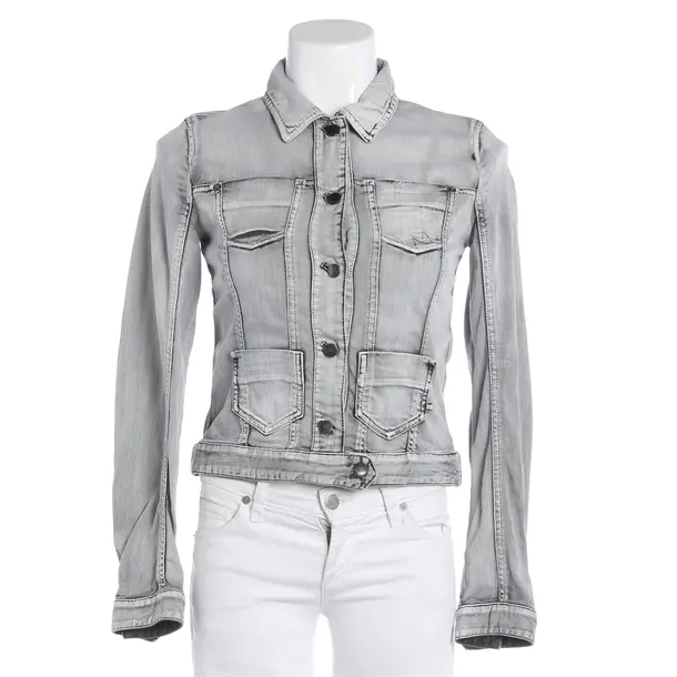 Jeansjacke, in Grau, Baumwolle, Marc Cain