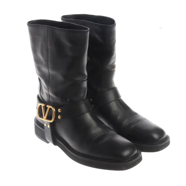Biker Boots, in Schwarz, Valentino