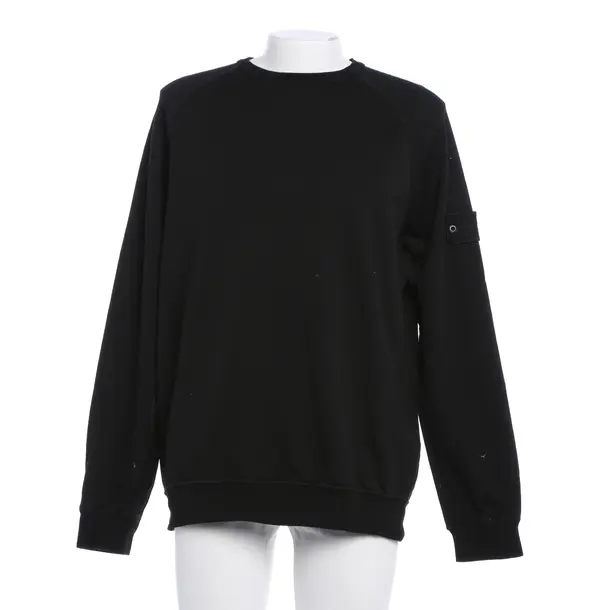 Sweatshirt, in Black, Cotton, Stone Island