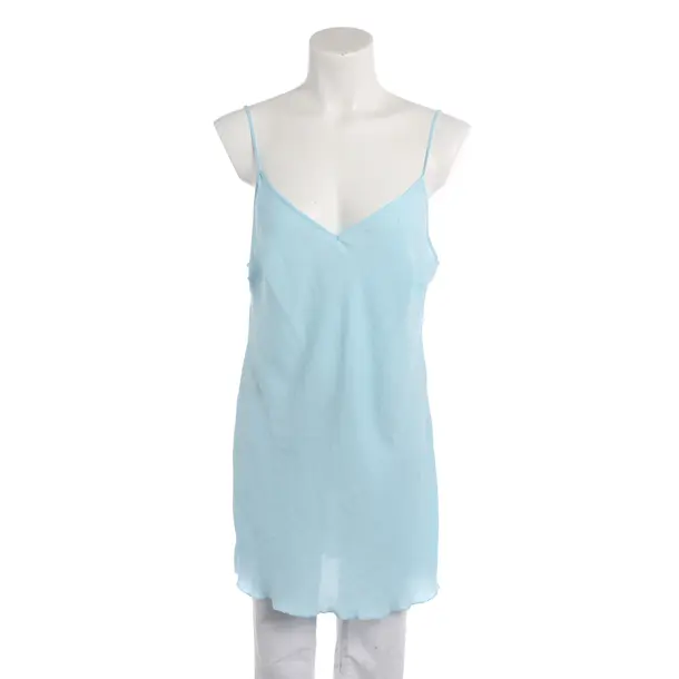 Top, in Blue, Polyester, Marc Cain