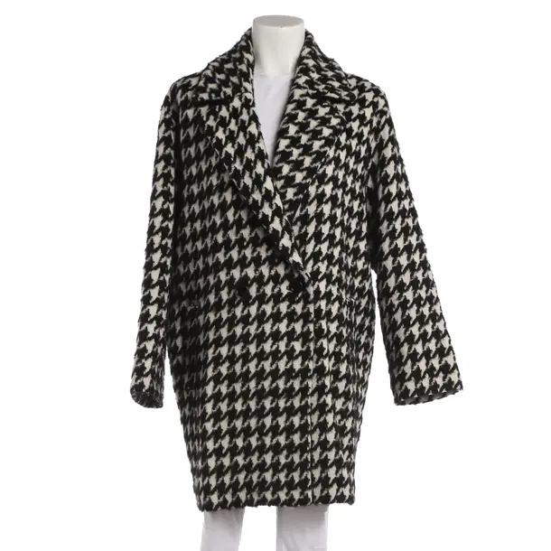 Mid-Season Coat, in Black, Wool, Marc Cain