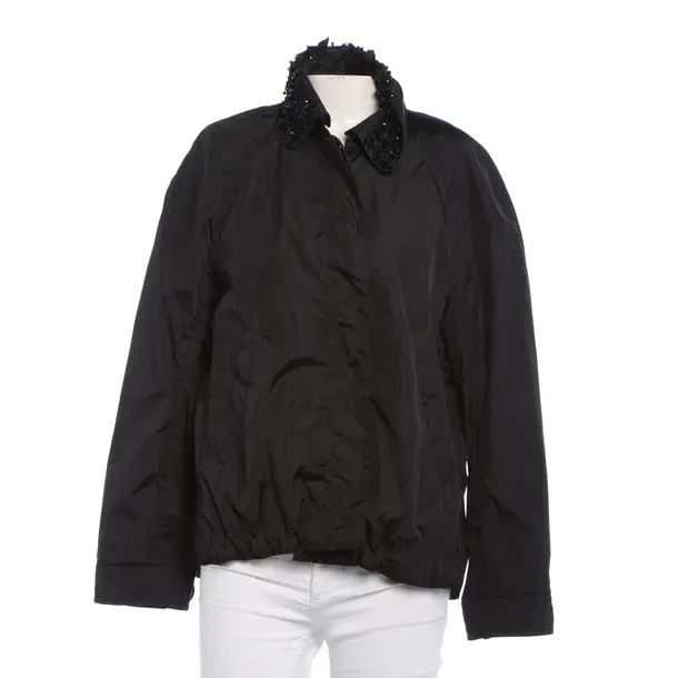 Summer Jacket, in Black, Polyester, Marc Cain