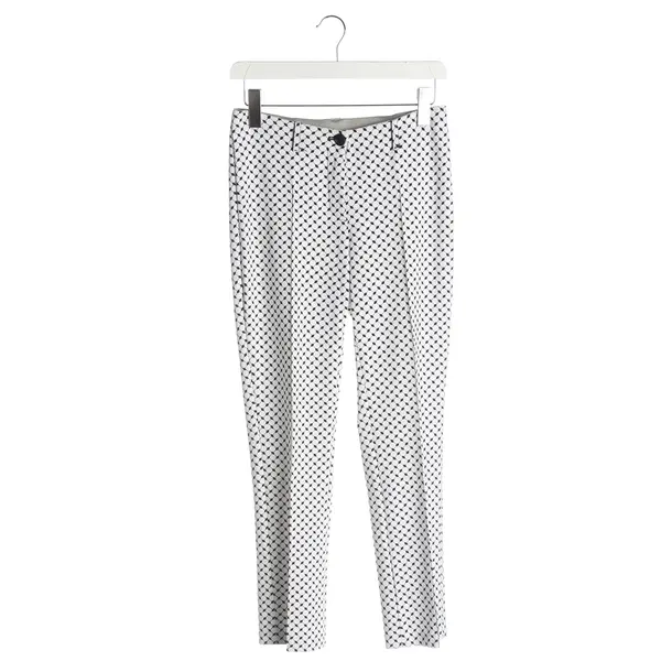 Pants, in White, Polyester, Marc Cain