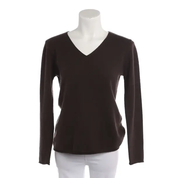 Cashmere Jumper, in Dark Brown, Cashmere, Herzensangelegenheit