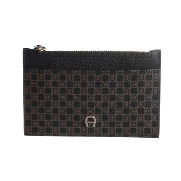 Card Holder, in Brown, Leather, Aigner